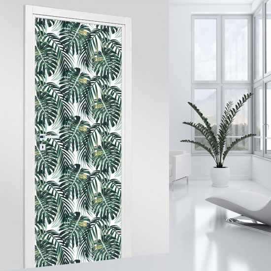 Door Sticker - Decal - Tropical