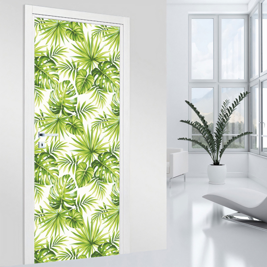 Door Sticker - Decal - Tropical