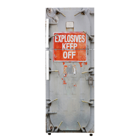 Fridge Sticker - Keep Off