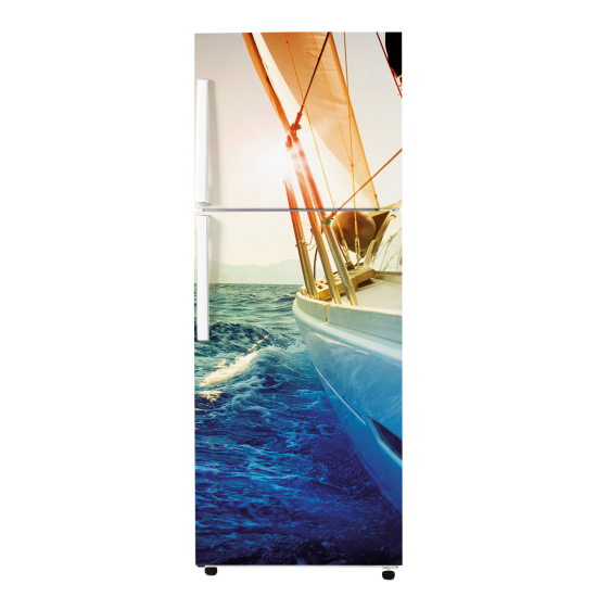 Fridge Sticker - Sailboat