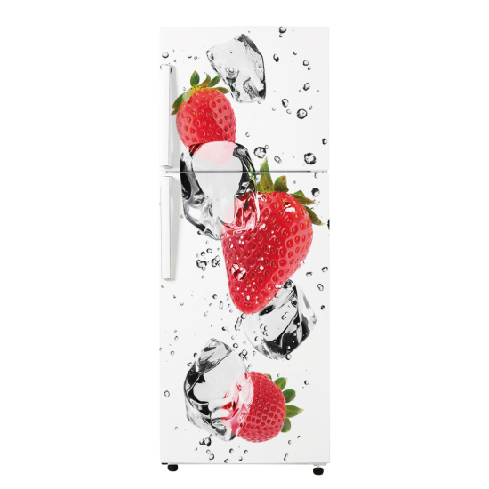 Fridge Sticker - Strawberries