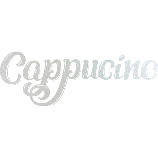 Frosted Window Glass Sticker - Cappuccino