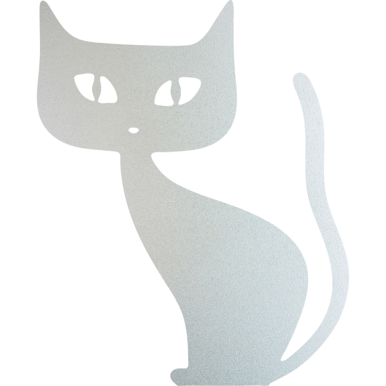 Frosted Window Glass Sticker - Cat