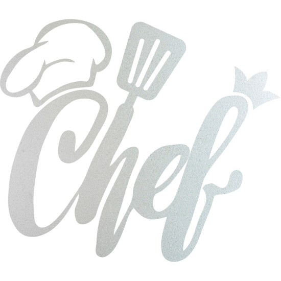 Frosted Window Glass Sticker - Chef's Set Ofchen