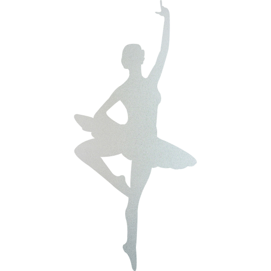 Frosted Window Glass Sticker - Dancer