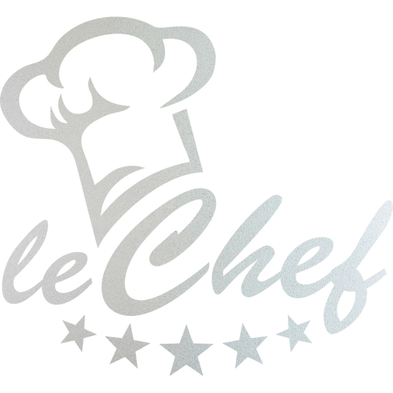 Frosted Window Glass Sticker - Head Chef