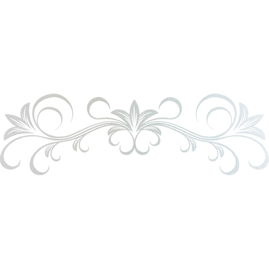 Frosted Window Glass Sticker - Headboard