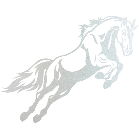 Frosted Window Glass Sticker - Horse