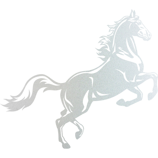 Frosted Window Glass Sticker - Horse