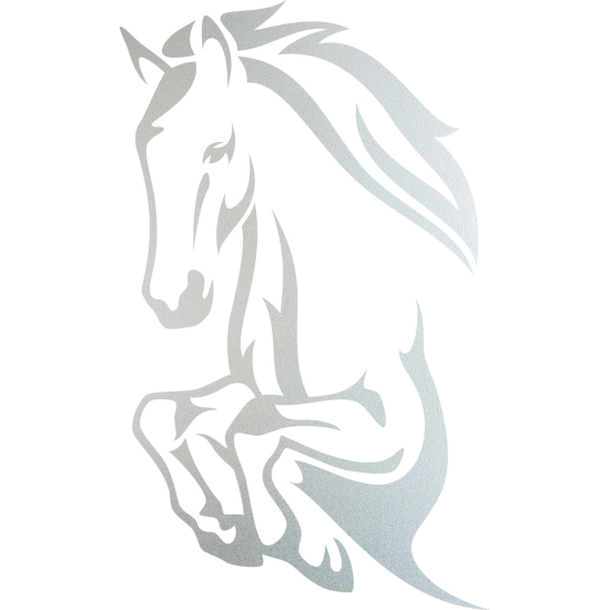 Frosted Window Glass Sticker - Horse