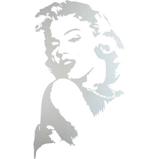 Frosted Window Glass Sticker - Marilyn Monroe