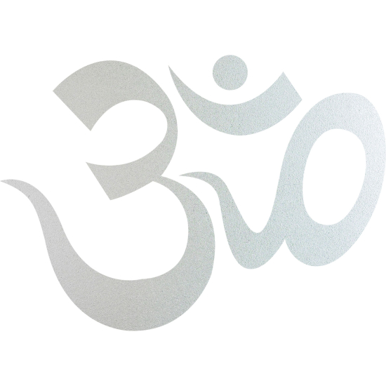 Frosted Window Glass Sticker - OM Mantra