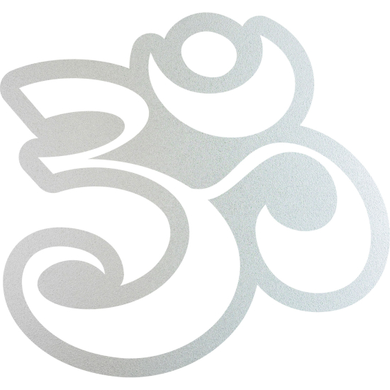 Frosted Window Glass Sticker - OM Mantra