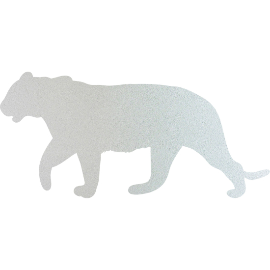 Frosted Window Glass Sticker - Tiger