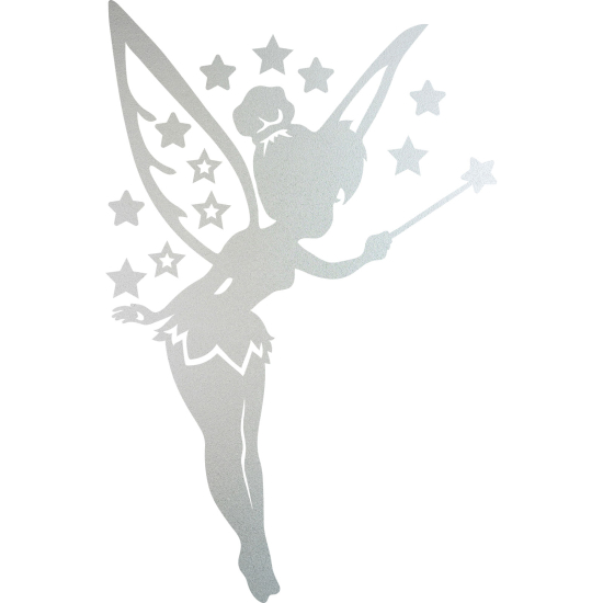 Frosted Window Glass Sticker - Tinker Bell