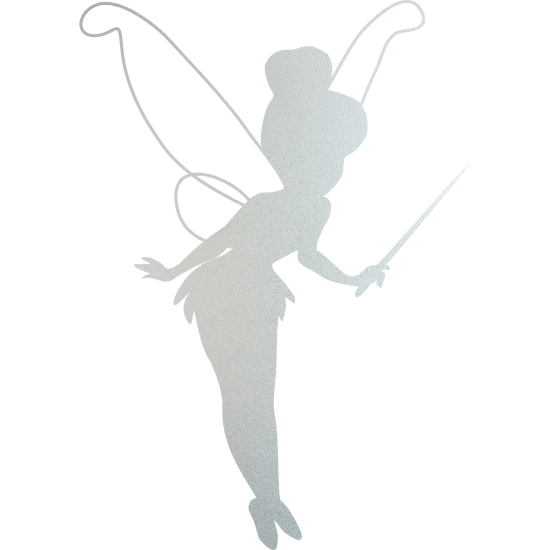 Frosted Window Glass Sticker - Tinker Bell