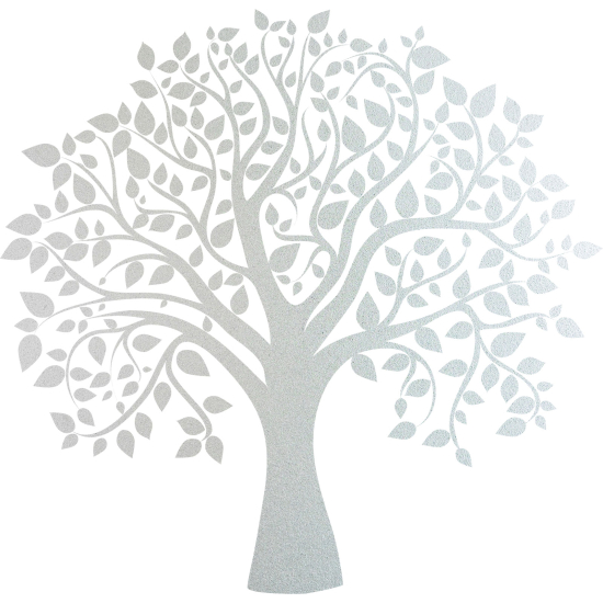 Frosted Window Glass Sticker - Tree