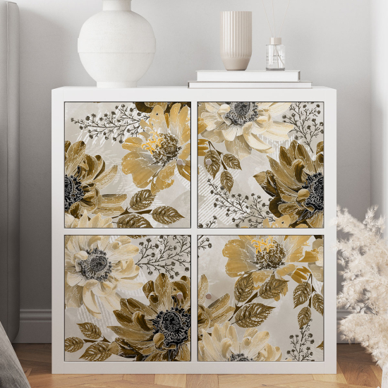 Furniture Sticker - Flowers