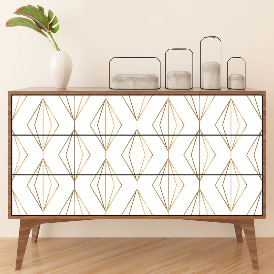 Furniture Sticker - Geometric Pattern