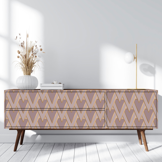 Furniture Sticker - Geometric Pattern