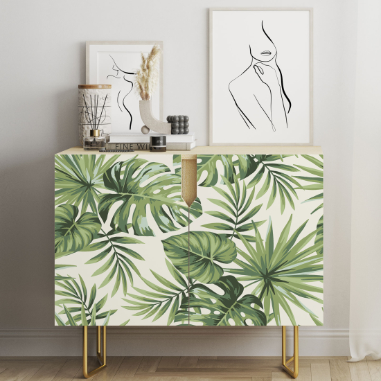 Furniture Sticker - Tropical Pattern