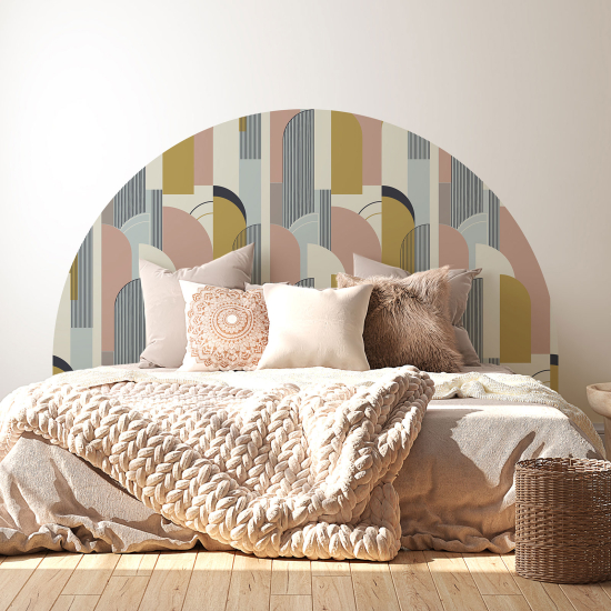 Headboard Wall Sticker - Arches design