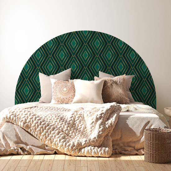 Headboard Wall Sticker - Elegant pattern