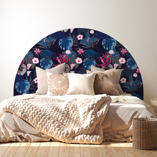 Headboard Wall Sticker - Flowers