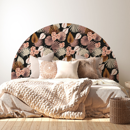 Headboard Wall Sticker - Flowers