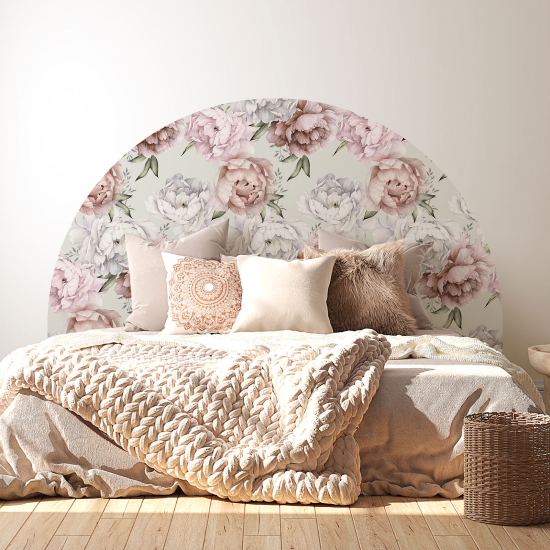 Headboard Wall Sticker - Flowers