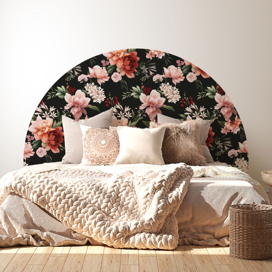 Headboard Wall Sticker - Flowers