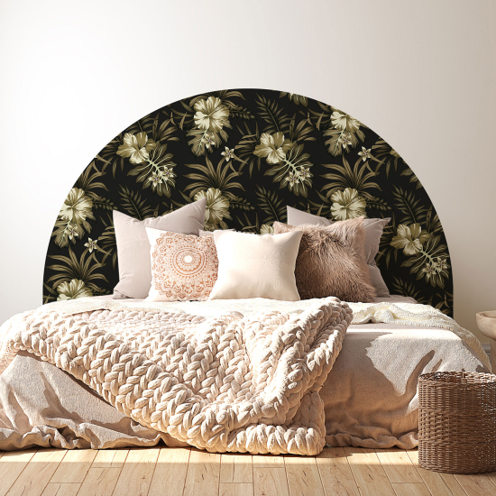 Headboard Wall Sticker - Flowers