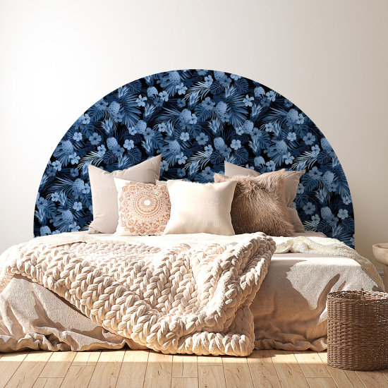 Headboard Wall Sticker - Flowers