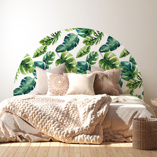 Headboard Wall Sticker - Leaves