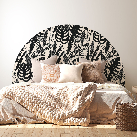 Headboard Wall Sticker - Leaves