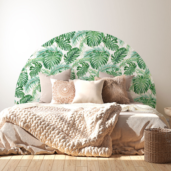 Headboard Wall Sticker - Leaves