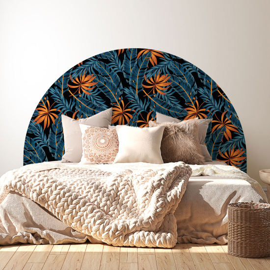 Headboard Wall Sticker - Leaves