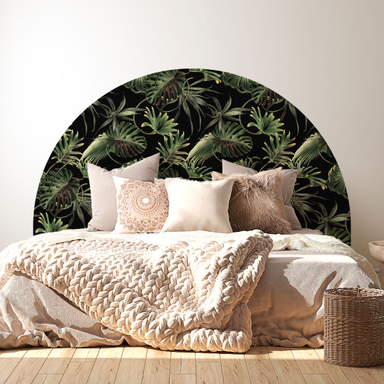 Headboard Wall Sticker - Leaves