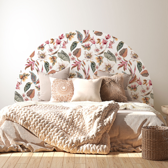 Headboard Wall Sticker - Leaves