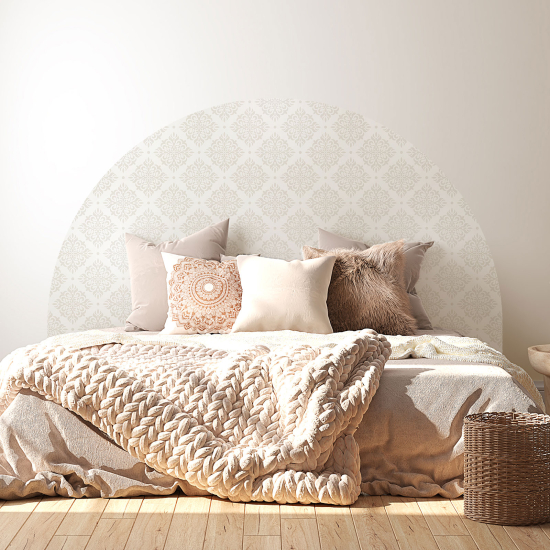 Headboard Wall Sticker - Oriental pattern