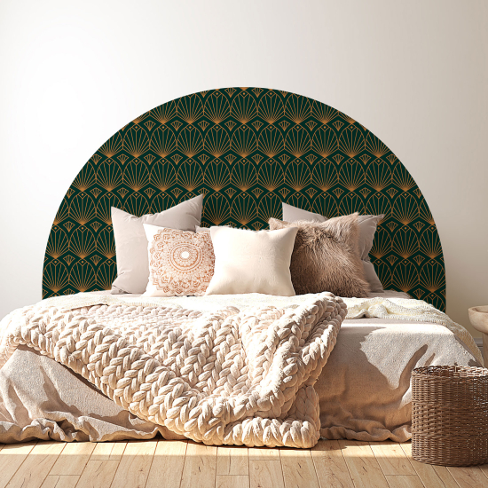 Headboard Wall Sticker - Oriental pattern