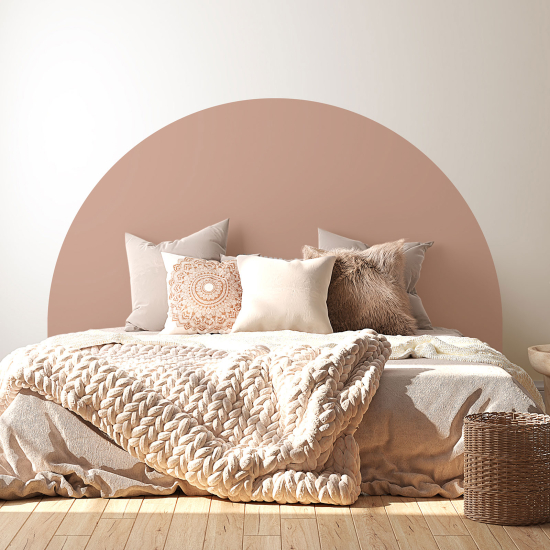 Headboard Wall Sticker - Trendy color