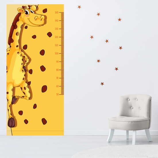 Height Chart Wall Sticker - Giraffe