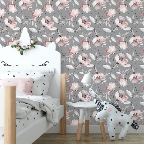 Kid Wall Mural - Wallpaper - Flora