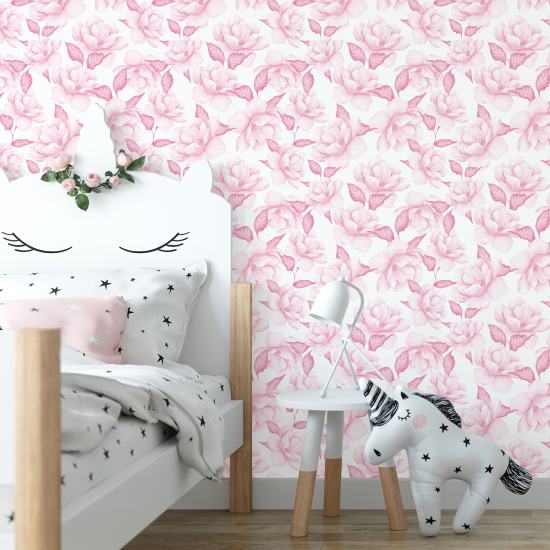 Kid Wall Mural - Wallpaper - Floral