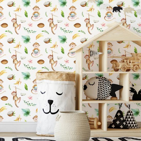 Kid Wall Mural - Wallpaper - Jungle