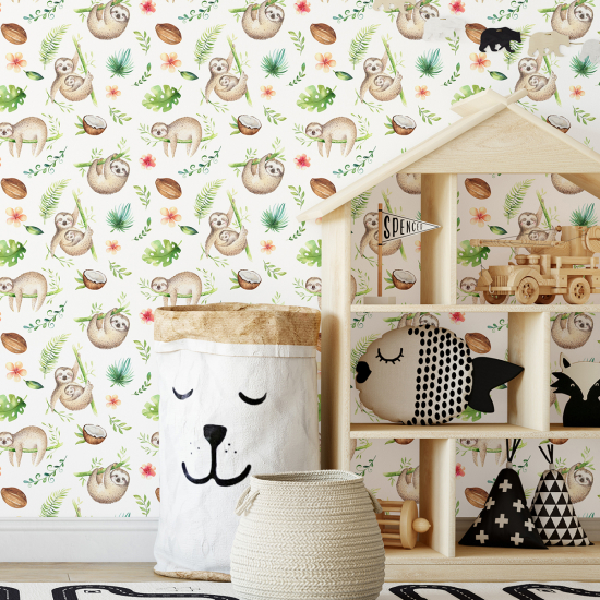 Kid Wall Mural - Wallpaper - Lazy