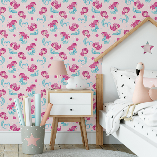 Kid Wall Mural - Wallpaper - Sirens