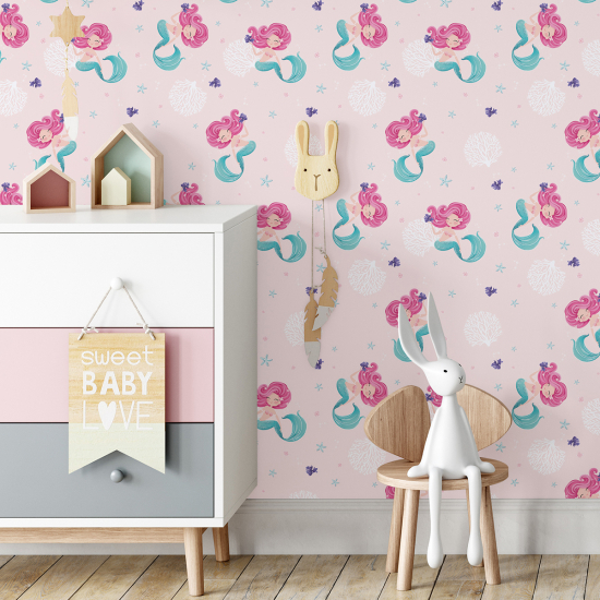 Kid Wall Mural - Wallpaper - Sirens