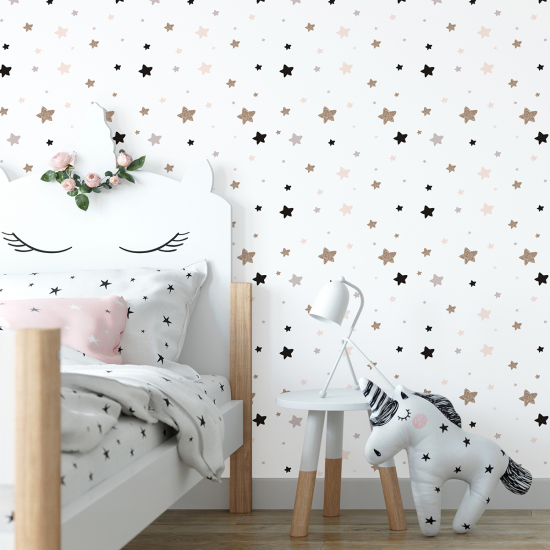 Kid Wall Mural - Wallpaper - Stars